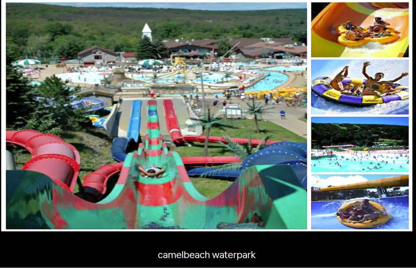 Aquatopia Waterpark-Pool-Tennis-Paintball- Zipline 127 Tannersville Zewnętrze zdjęcie